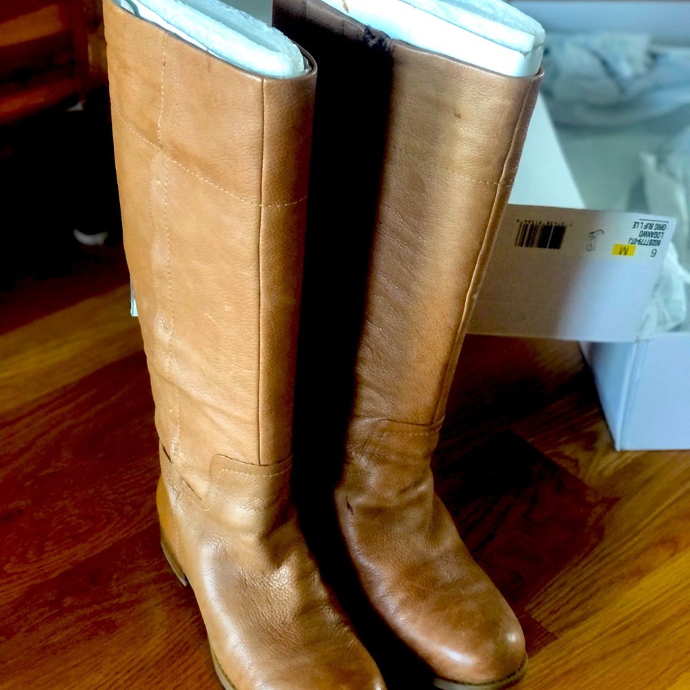 Nine West Wide Calf Boots Size 6